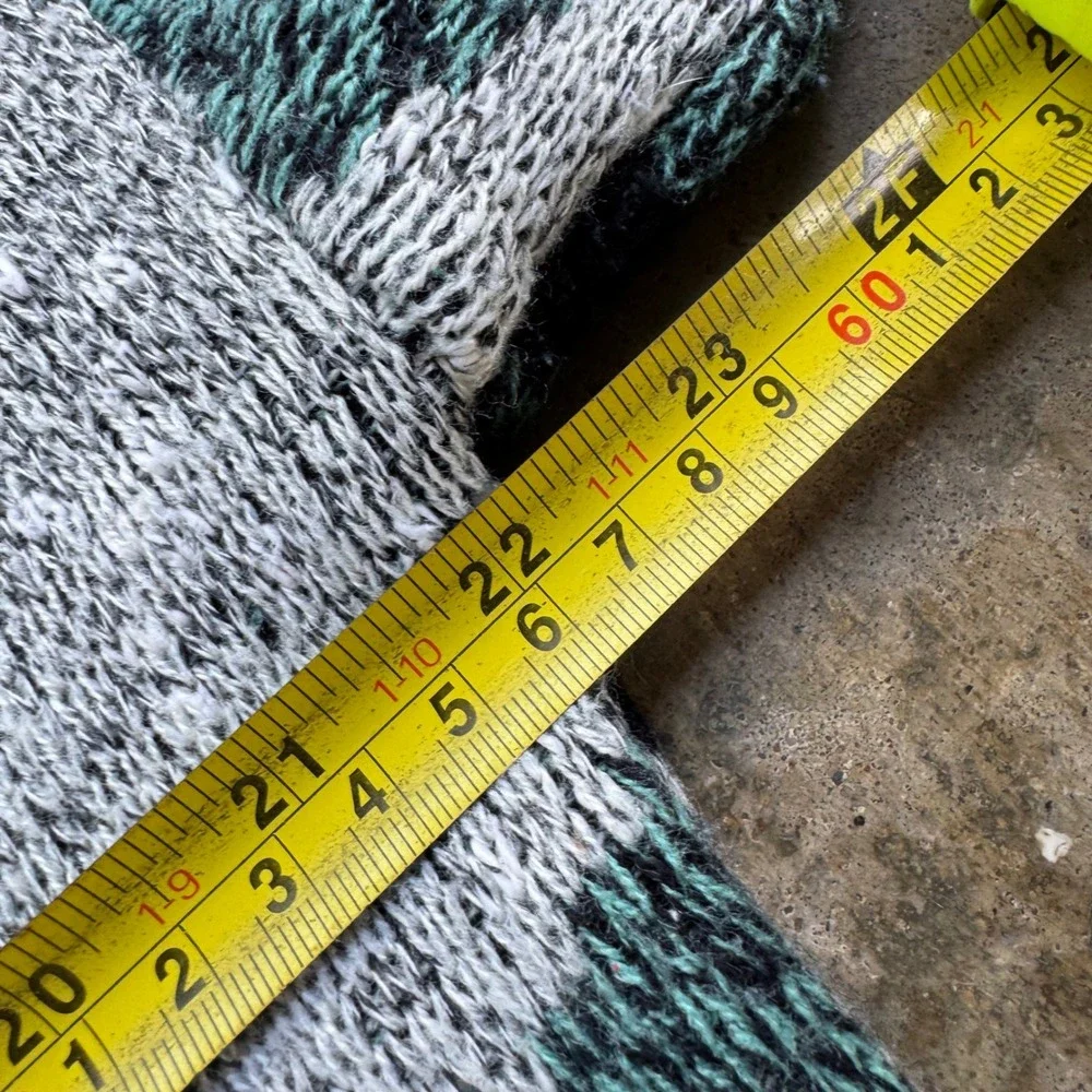 Vintage 90s Cellini Collection Geometric Abstract Sweater Grey Large (L2)